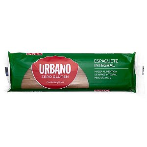 Macarrão Sem Glúten Integral Espaguete - 500g - Urbano