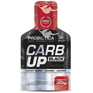 Carb Up Black Morango - 30g - Probiotica