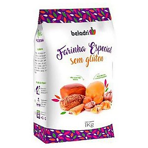 Farinha Especial Sem Glúten - 1kg - Beladri