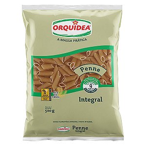 Macarrão Integral Penne - 500g - Orquidea