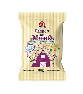 Canjica de Milho Com Sal Marinho - 50g - Okoshi