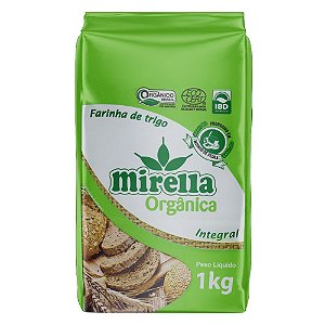 Farinha Integral Orgânica - 1kg - Mirella