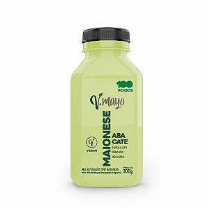 Molho Vegano Tipo Maionese de Abacate - 200g - 100Foods