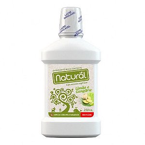 Enxaguante Bucal Com extratos de Limão e Gengibre - 150ml - Orgânico Natural