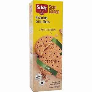 Biscoito com Fibras - 150g - Schär