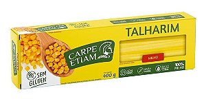 Macarrão de Milho Talharim - 400g - Carpe Etiem