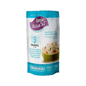 Massa Konjac Tipo Arroz - 270g - Konjac Massa MF