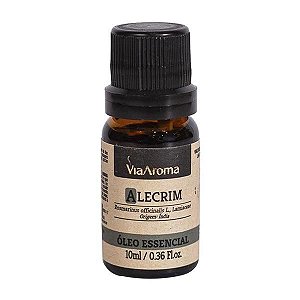 Óleo Essencial de Alecrim (Rosmarinus officinalis L, Lamiaceae) - 10 ml - Via Aroma