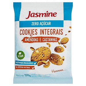 Cookies Integrais Amêndoas e Castanhas - 150g - Jasmine