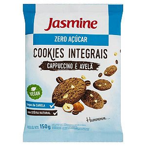 Cookies Integrais Cappuccino e Avelã - 150g - Jasmine