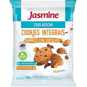 Cookies Integrais Damasco Com Chocolate - 150g - Jasmine