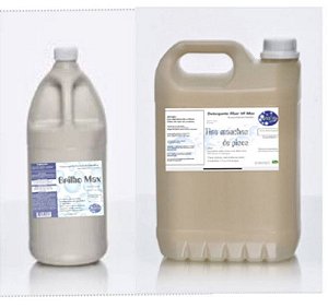 kit menor goyazlimp ( 5 lt do removedor de encardidos pronto uso e 2 lt do impermeabilizante )