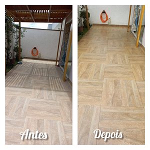 kit maior 5 lt do removedor de encardidos concentrado pra diluir e 5 lt do impermeabilizante amadeirados