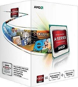 Processador AMD A4 4000 3.2GHz 1MB FM2 - AD4000OKHLBOX
