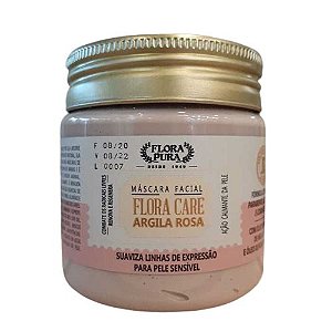 Máscara  Facial Argila Rosa 180g