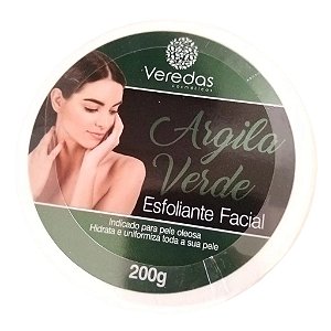 Esfoliante de Argila Verde 200g