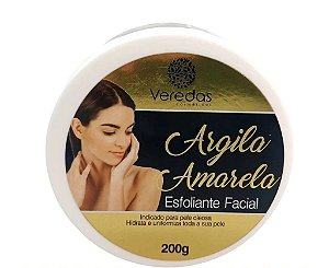 Esfoliante Facial de Argila Amarela 200g