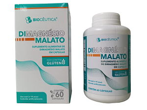 Dimagnésio Malato 60 cáps
