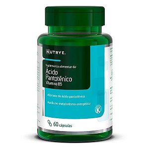 Suplemento Vitamínico de Ácido Pantotênico 60 Cáps