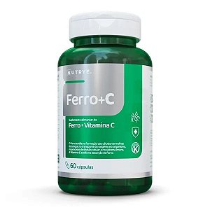 Ferro e Vitamina C 60 cáps