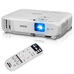 Projetor Epson PowerLite Home Cinema 740HD (RB) 3000 Lúmens HDMI/USB - Branco
