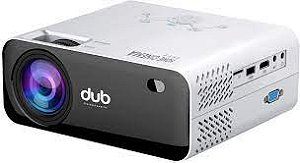 Projetor Dub Home Cinema DUB-P2800 LUMENS