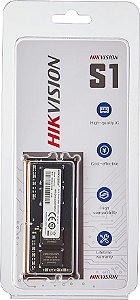 Memória Hikvision S1 DDR4 8GB 2666MHZ Notebook (HKED4082CBA1D0Z)