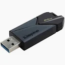 Pendrive Kingston Exodia Onyx 64GB USB 3.2 - Preto (Dtxon/64GB)
