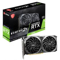 Placa de Vídeo MSI Nvidia Geforce Ventus 2X Oc RTX-3060 12GB GDDR6 - 912-V397-658/050/856/664