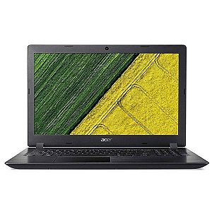 Notebook Acer Aspire 3 A315-51-5647 Tela 15.6" com 2.5GHz/8GB RAM/1TB HD - Preto