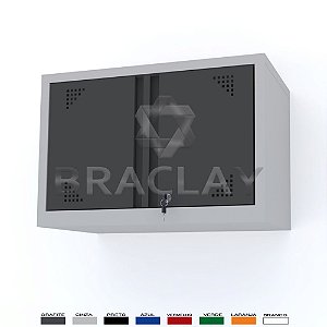 Armário Industrial Modular Suspenso 750X500X350MM BRA-0475 FLEX BRACLAY