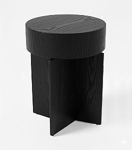 Banco Dadá - Carvalho Ebanizado