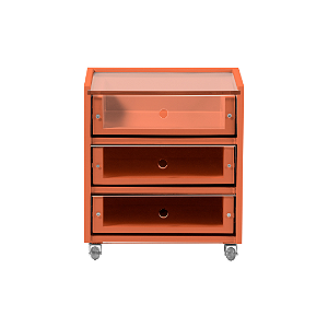 GAVETEIRO ACRÍLICO 3 GAVETAS