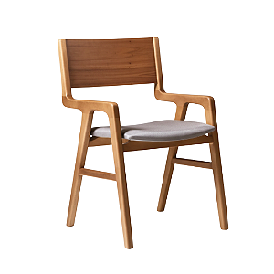 CADEIRA LIZ ENCOSTO LAMINADO E ASSENTO ESTOFADO