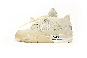 Tênis Air Jordan 4 Retro Off-White Sail
