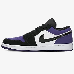 Tênis Air Jordan 1 Low Court Purple