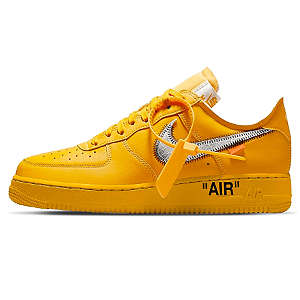 Tênis OFF-WHITE X  AIR FORCE 1 LOW UNIVERSITY GOLD