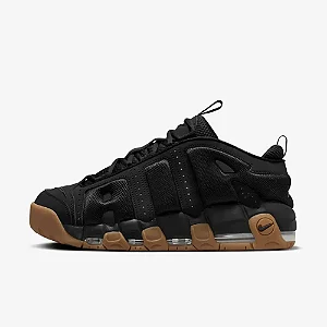 Tênis Nike Air More Uptempo Low Black Gum