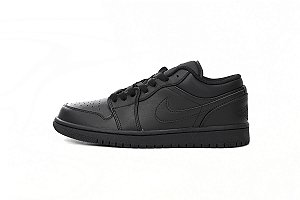 Tênis Air Jordan 1 Low 'Triple Black'