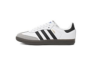 Tênis Adidas Samba Classic Unissex - Branco+Preto
