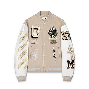 Jaqueta Off-White Varsity Milan Abloh
