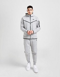 Conjunto Nike Tech fleece Cinza