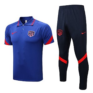 Conjunto Camisa Calça Atletico Madrid