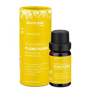 Óleo Essencial de Ylang Ylang - Diminui o Stress 10mL HC409 Multilaser