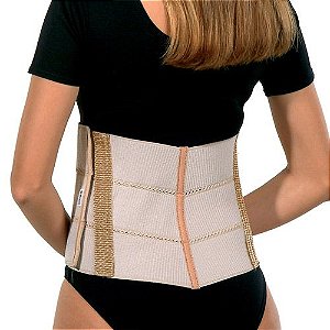 Faixa Abdominal Elástica C/ Hastes Flexíveis 20cm Mercur