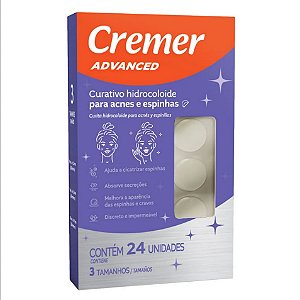 Curativo Hidrocolóide para Acne e Espinhas Advanced Cremer