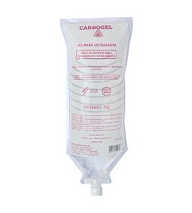 Gel Ultrassom Bag 2Kg Carbogel