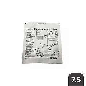 Luva Cirúrgica Estéril 7.5 PAR Descarpack