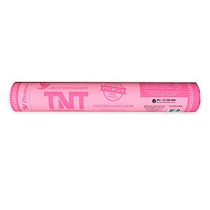 Lençol Hospitalar TNT Rolo 70cm x 50m ROSA PLUMAX