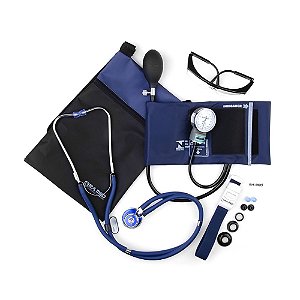 Kit Acadêmico Azul c/5 itens PAMED